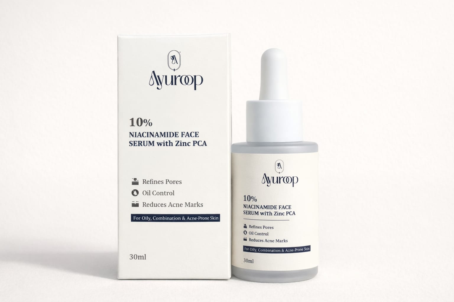 10% Niacinamide Face Serum with Zinc PCA for Oil Control & Acne Marks